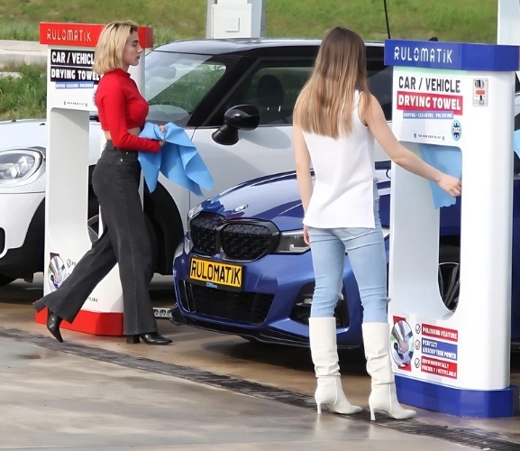 Rulomatik microvezel droogdoekautomaat voor carwashes in België