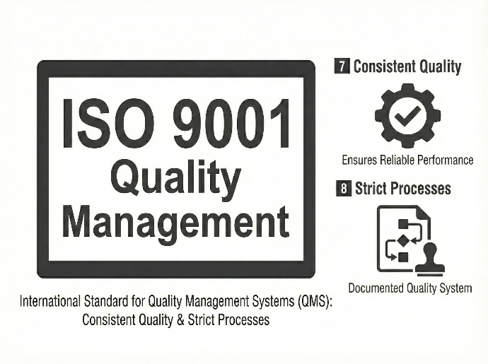 Certificaties: ISO 9001